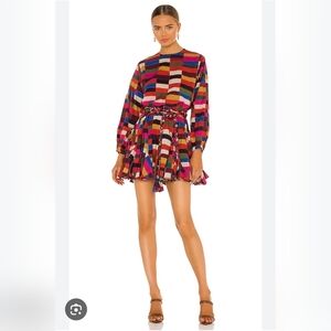 Rhode Ella Dress in Brick Size No Belt